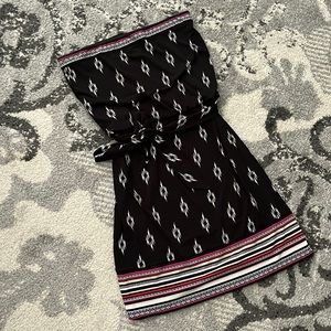 WHBM strapless jersey dress